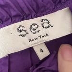 Sea New York Tabitha Tunic Poplin Dress Grape Purple Size 4 Photo 6
