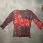 A Byer Vintage 90s A. Byer XS Top with colorful design and mid length sleeves Photo 1