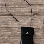 Kate Spade  Black Leather Phone Crossbody Photo 0