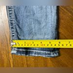 Miss Me Signature Straight Stretch Cuffed Jean Low Rise Size 25 Bling Pockets Photo 3