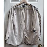 Elizabeth and James Silk Shell Fully Lined Pocket Lightweight Blazer Size Large Photo 7