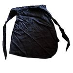 POSSE black linen wrap midi skirt size‎ M minimalist luxury capsule Size M Photo 8