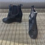 Donald‎ J Pliner Dillon Black Distressed Ankle Wedge Boots 7.5 grunge chic Photo 1