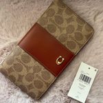 Coach Slim Wallet In Signature Canvas c5862 Photo 1