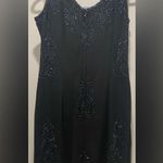 VTG JKARA New York Beaded Black Mid Photo 7