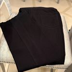 St. John  Black Straight-Leg stretch Pants Photo 4