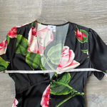 LPA   189 silk Dress in Black Rose Photo 11