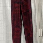Terez Red Camo Stripe High Rise Leggings Photo 1