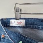 Gap Vintage Slim Mid Rise Medium Indigo Blue Denim Wash Jeans 34/18R Photo 10