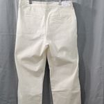 Ella Moss  Women’s Wide Leg Crop Pants Cream Size 8 Photo 4