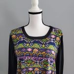 La Vie 89 Long Sleeve Aztec Print Shirt Size L Size L Photo 2