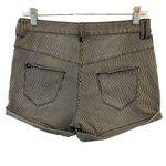 Blackheart Black White Stripe High Rise Short Photo 8