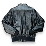 Members Only NWT Faux Leather Iconic Racer Oversized Jacket Photo 5