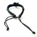 Turtle Bracelet Brown Braided Sliding Knot Closure Photo 5