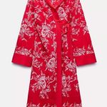 ZARA 🆕 2025  EMBROIDERED PRINT KIMONO Photo 0