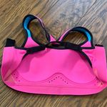 Champion Pink Sports Bra with Racerback and Moisture-Wicking Fabric Photo 4