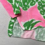 Lilly Pulitzer  Pineapple Green Pink Printed Cotton Longsleeve Photo 5
