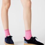 Steve Madden NWT The TUCKER platform sneaker, Stylish Navy and Pink Photo 0