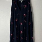 Lucky Brand  Navy Striped Racerback Top size Large Photo 0