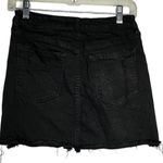 Vervet Black Denim Mini‎ Skirt Black Size 27 Photo 5