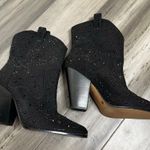 Jessica Simpson NEW  Cissely Rhinestone Western Boots Women's Black Size 10 Photo 1