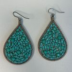 Boho Dangle Teardrop Earrings Photo 1