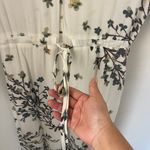 Lovestitch Floral V-neck Flutter Sleeves Front Slit Maxi Dress Size S Photo 4