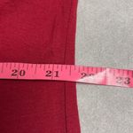 SheIn  Curve 4XL Red Lune Twist Front V Neck Tshirt Dress Office Corporate Work Photo 9