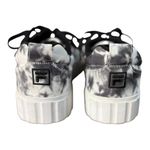 FILA  Sandblast Low‎ Top Platform Sneakers Tie Dye Black White Women Size 9 Photo 3