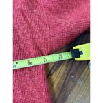 Madewell Asherton Waffle Henley Sweater Red Size Medium Photo 4