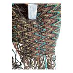 Filatess Multicolored Crocheted Como Italia infinity Scarf Brown Photo 5