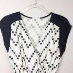 Lush Clothing • LUSH • Cream & Black Patterned Dress Photo 1