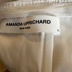 Amanda Uprichard Ivory Strapless Self Tie Bandeau Top Festival Boho Womens XS Photo 4