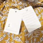 NWT NEW Malabar Collective Floral Autumn Golden Midi Dress Size XS Orange Photo 3