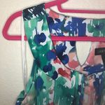 Lane Bryant Watercolor Florals Sleeveless Dress Photo 5