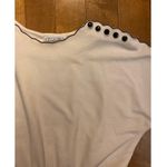 Leslie Fay Vintage  dress with buttons and scalloped edges shoulders size small Photo 8