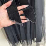 Banana Republic Black Gothic Ballerina Spaghetti Strap Bustier Tutu Tulle Dress Photo 8