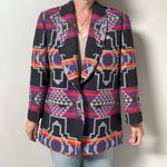Pendleton Vntg Knockabouts Southwest Wool Blazer Southwestern Blanket USA sz M Photo 4