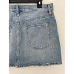 Madewell  Rigid Denim Relaxed Mini Skirt Northdale Light Wash 29 EUC Blue Jean Photo 10