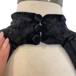 joe's jeans Black Velvet Backless Bodysuit By Joes Taylor Hill Collaboration Photo 5