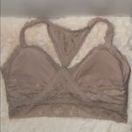 Aerie  Lace Padded Bralette Wireless Racerback Bra Women’s XL Extra Large Photo 5