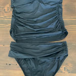 La Blanca  2 pc tankini strapless tie back size 8/10 Photo 0