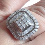 Diamond Anniversary Engagement Ring Sz 8 Photo 0