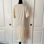 Urban Outfitters JOURNEY BAND MUSIC DEPARTURE CREAM LONG TEE SHIRT MIDI DRESS Photo 3