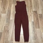 Daily Ritual Classic Jumpsuit Red Size M Photo 3