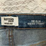 Kensie  Classic Blue Denim Straight Leg Jeans Photo 2