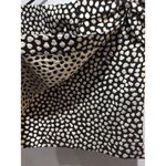 J.Crew Metallic Pebble Print Jacquard Wrap Skirt Black Gold Size 4 NWOT Photo 4