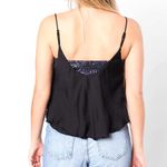 Free People  Turn It On Cami Top Black Photo 2