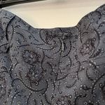 Sundance  A Line Boho Skirt 14 Blue Floral Midi Length Romantic Dance Silk Photo 5