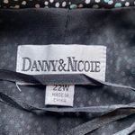 Danny & Nicole  floral‎ button front blouse size 22W new workwear feminine career Photo 5